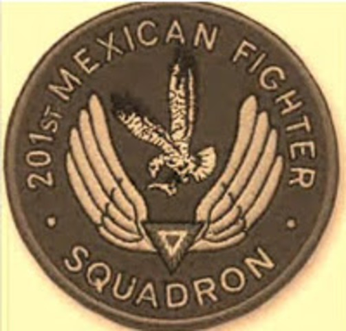 Regreso del Escaudrón 201 a México