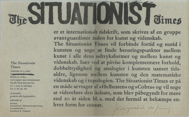 The Situationist International