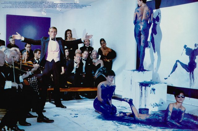 Yves Klein Performance Art