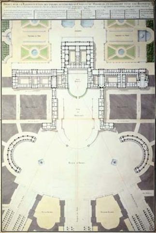 Completion of the palace of Versailles