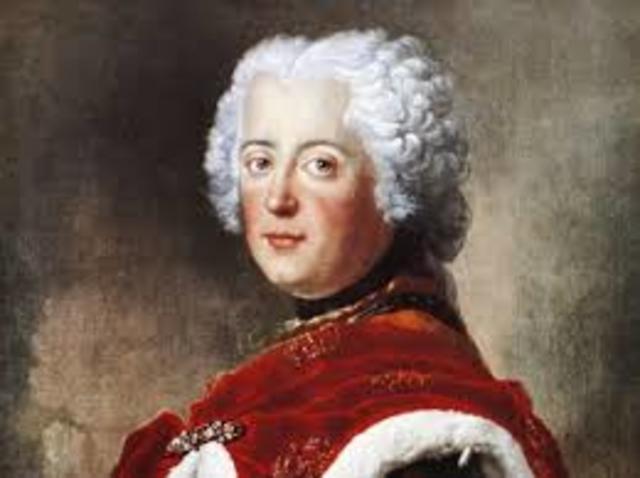 The enlightened despot, Fredrick ll, began his rule of Prussia