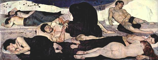 La noche, Hodler
