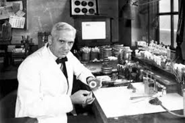 Alexander Flemming discovered penicillin.