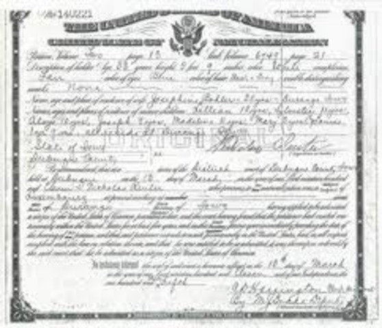 Naturalization law