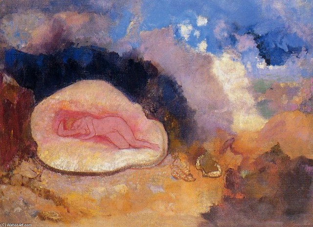 El nacimiento de Venus, Redon