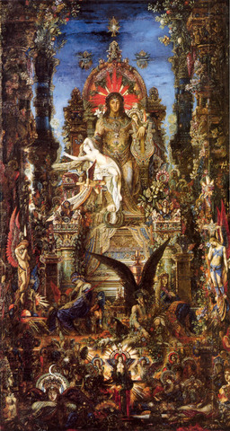 Jupiter y Semele, Moreau