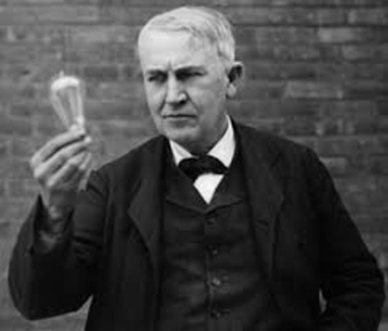 Edison inventa la lampadina