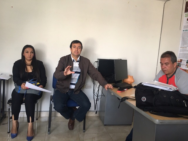 Reunión de articulación del proyecto con integrantes de la "Alianza por el Agua, Cauca"