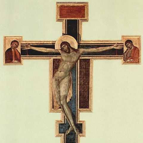 Crucifix by Cimabue (1287-88)