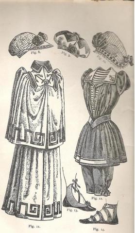 The fashions are from Godey’S Lady’s Book, August 1892 issue 746