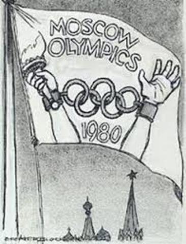 Jimmy Carter- Moscow Olympics Boycott