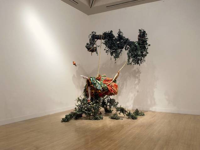 The Swing (after Fragonard)- Yinka Shonibare