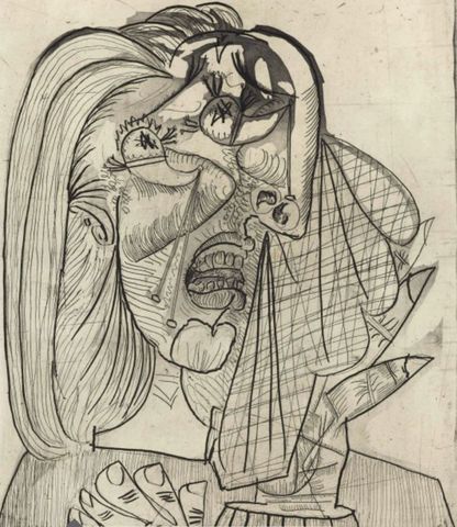 The Weeping Woman (La Femme qui pleure)