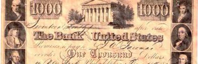 Andrew Jackson Vetoed the Re-Charter of the Second Bank of the United States