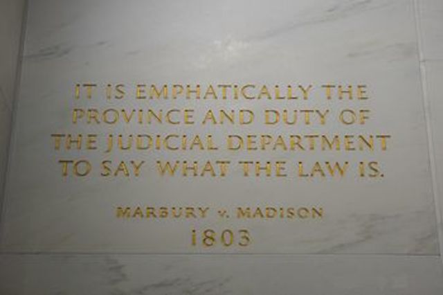 Thomas Jefferson/Marbury v Madison