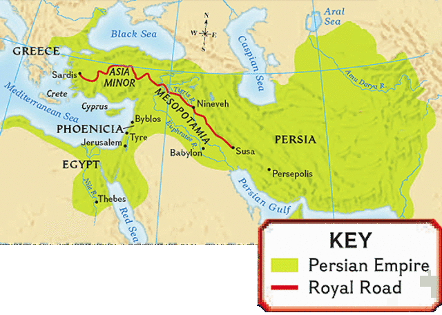 Sparta sides with Persia