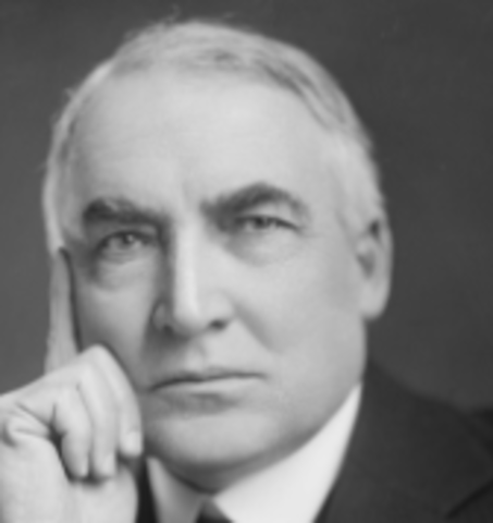 Washington Naval Conference  Warren G. Harding