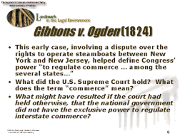 Gibbons v. Ogden
