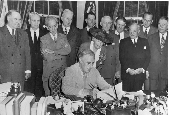 G.I Bill first passed- Franklin D. Roosevelt