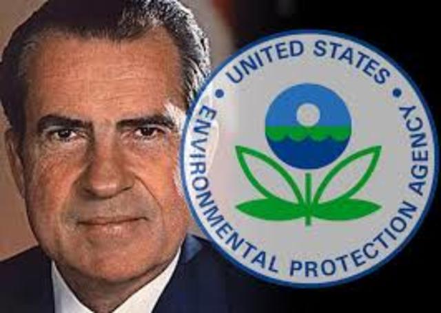 Richard Nixon  - EPA Created