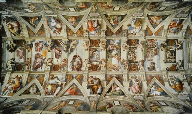 Ceiling of the Sistine Chapel