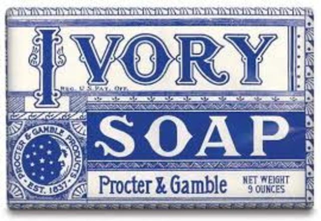Harley Proctor introduces Ivory Soap