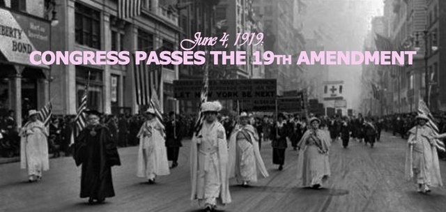 19 th Amendment Passed  -  Woodrow Wilson