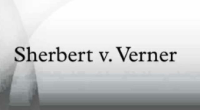 Sherbert v. Verner
