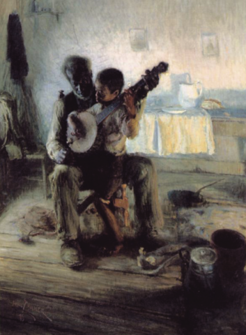 The Banjo Lesson