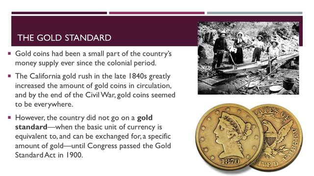 Gold Standard Act Passed - George Bush