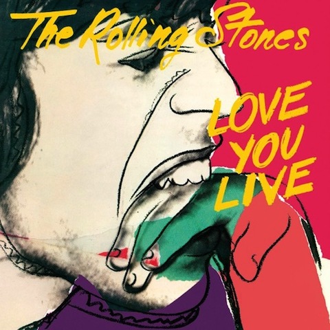 The Rolling Stones, Love You Live - Andy Warhol