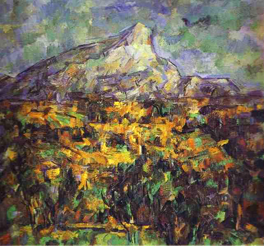 Landscape at Aix, Mount Sainte- Victoire