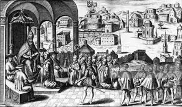 Line of Demarcation divides the world