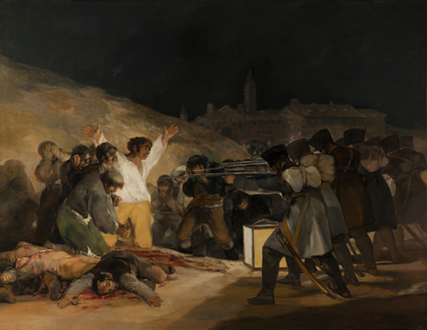 The Executions of May 3,1808 by Francisco Goya