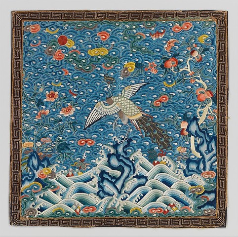 Rank Badge with Peacock