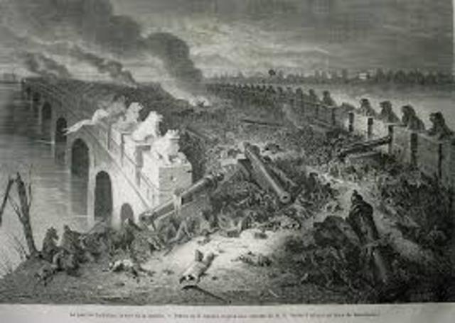 Second opium war started