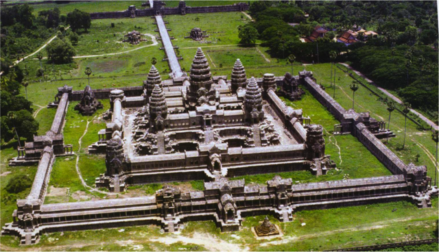 Central Temple Complex at Angkor Was