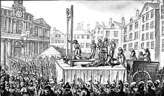 Execution of King and Queen/ Beginning of Reign of Terror