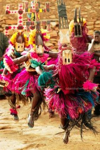 Kanga Masked Dancers