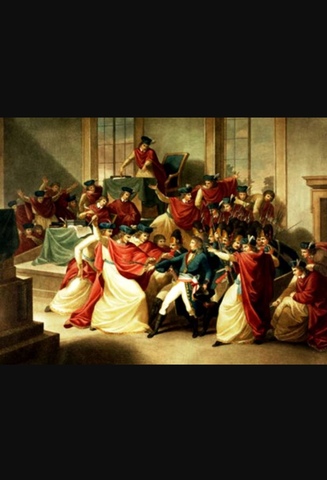 Napoleon Overthrows the Directory
