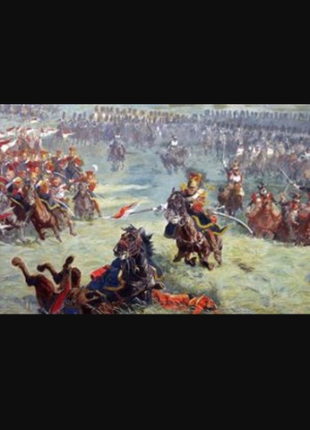 Napoleon Defeated at Waterloo