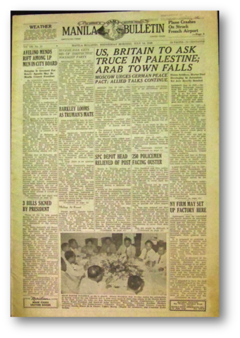 Publication of Manila Bulletin