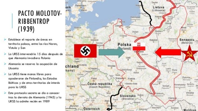 La Unión Soviética irrumpe en territorio polaco.