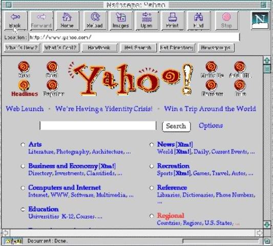 Officially connected to the Internet World