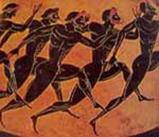 Aparición de los primeros Juegos Olímpicos