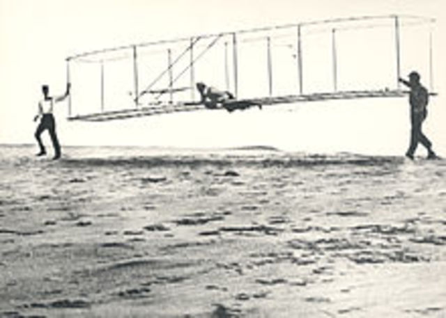 L'invenzione degli aeroplani e dei dirigibili