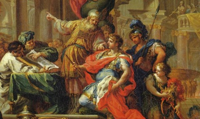 Coronación de Alejandro Magno