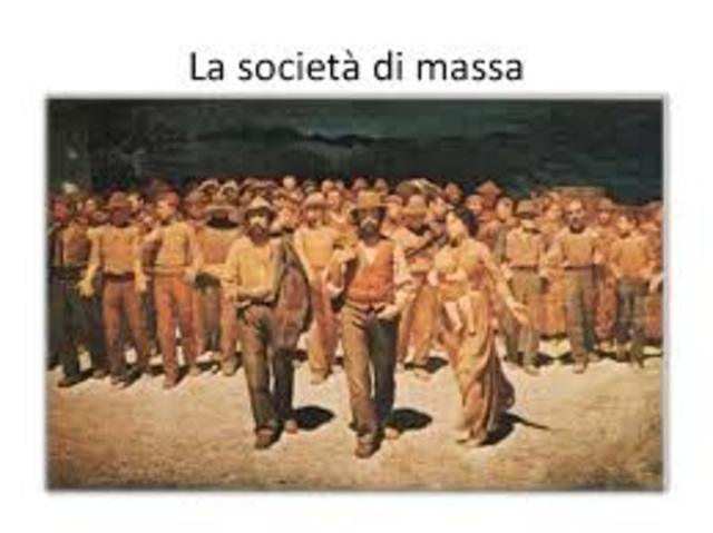 Nascita della società di massa