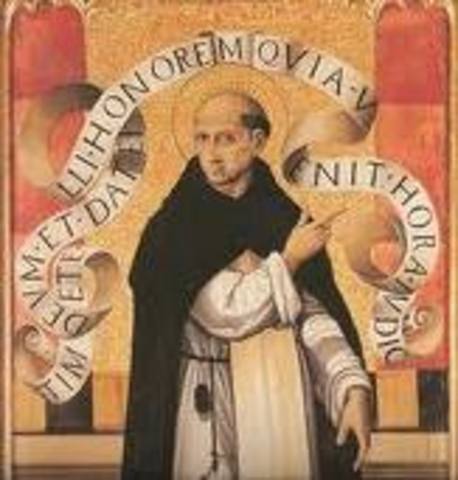 Naixement de Sant Vicent Ferrer (1350-1419)