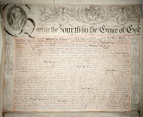Granted a Royal Charter in 1837